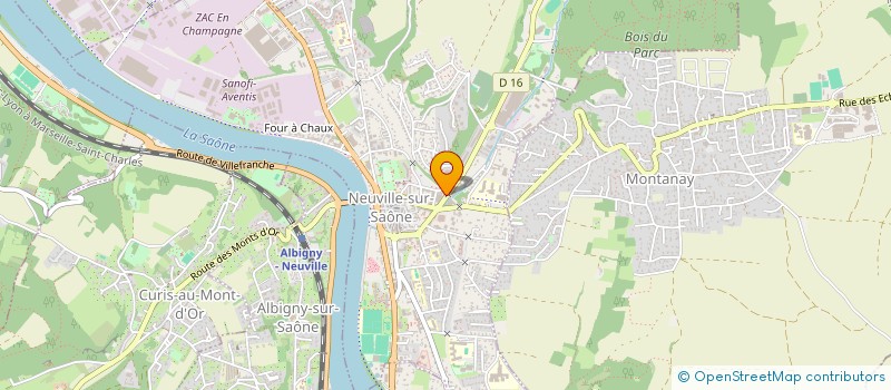 localisation de l'entreprise DRIP FRUITY  NEUVILLE-SUR-SAONE