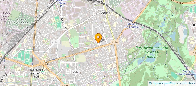 localisation de l'entreprise DRIP RENTAL à STAINS