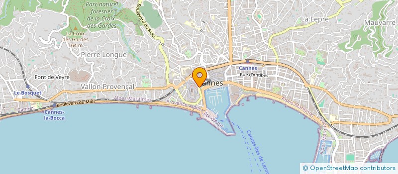 localisation de l'entreprise DRIPASS à CANNES