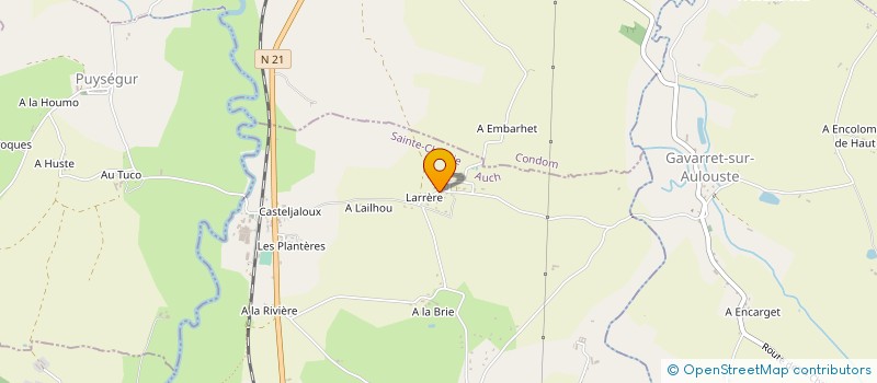 localisation de l'entreprise DRIS  SAINTE-CHRISTIE