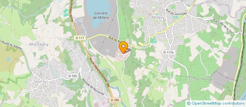 localisation de l'entreprise DRIS AUTOMATION 2 à MILLERY