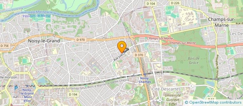 localisation de l'entreprise DRIV'AZ  NOISY-LE-GRAND