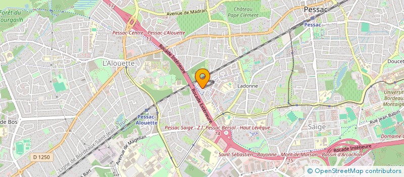 localisation de l'entreprise DRIV'IN SERVICES TRANSPORT à PESSAC