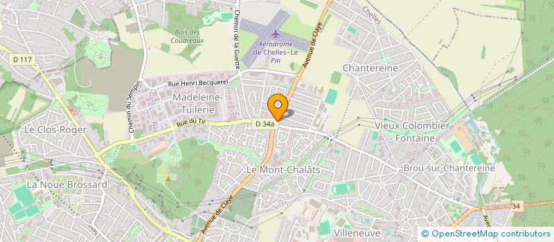 localisation de l'entreprise DRIVAYA  CHELLES