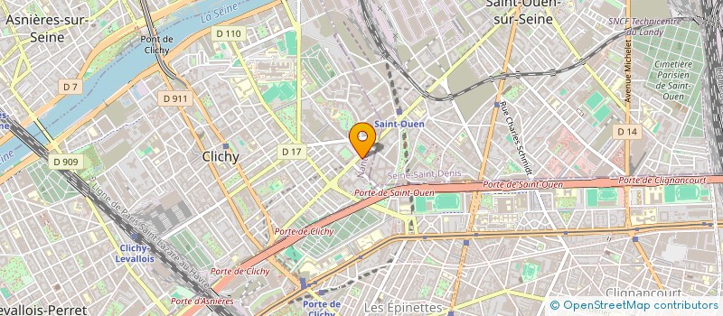 localisation de l'entreprise DRIVE 2 SUCCESS à CLICHY
