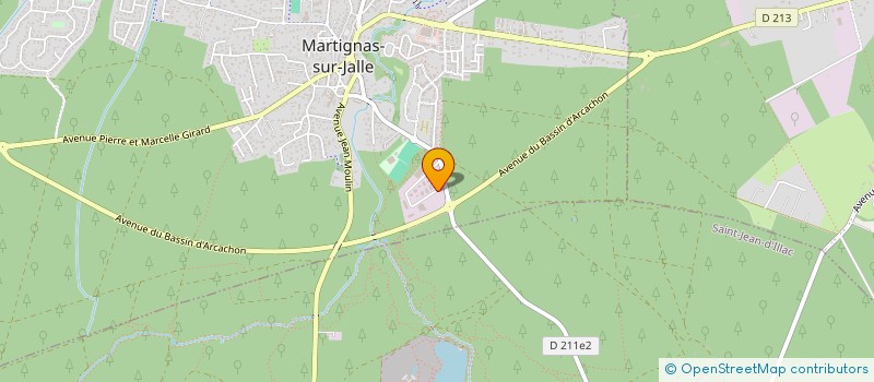 localisation de l'entreprise DRIVE  SAINT-AUBIN-DE-MEDOC