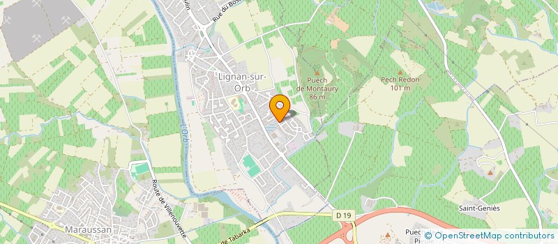 localisation de l'entreprise DRIVE AUTO  MURVIEL-LES-BEZIERS