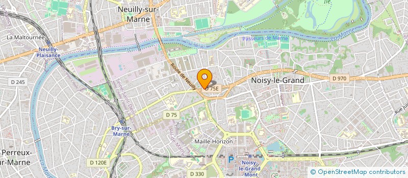 localisation de l'entreprise DRIVE CAB  NOISY-LE-GRAND