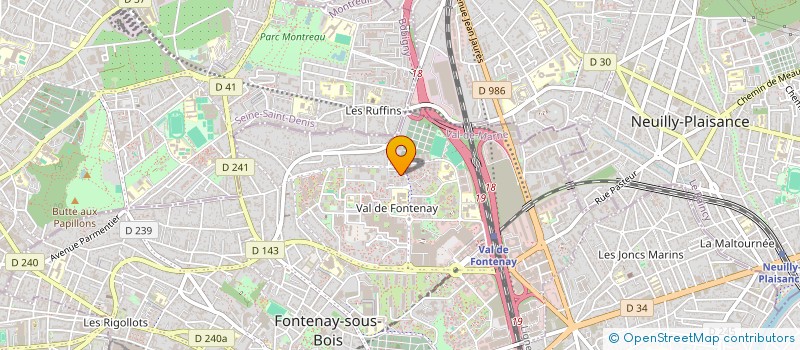 localisation de l'entreprise DRIVE CHEMLALI à FONTENAY-SOUS-BOIS