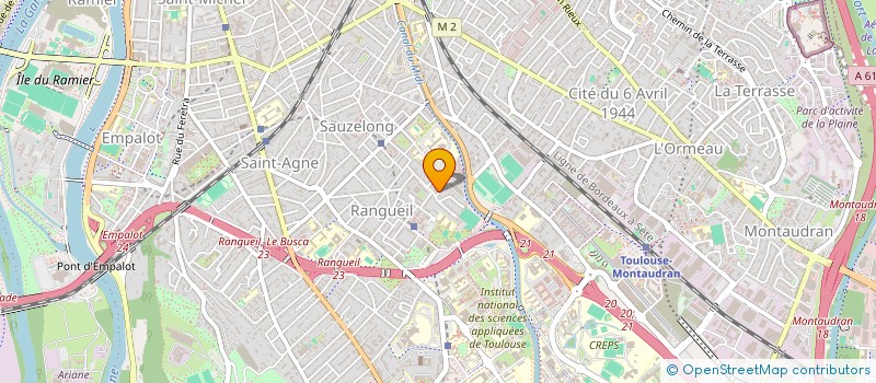 localisation de l'entreprise DRIVE CONCEPT  TOULOUSE