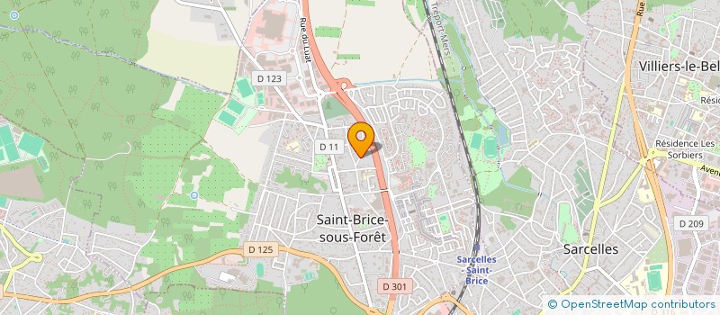 localisation de l'entreprise DRIVE CONSULTING  SAINT-BRICE-SOUS-FORET