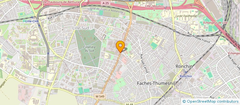 localisation de l'entreprise DRIVE ECO  LILLE