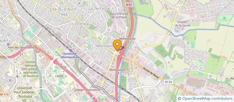 localisation de l'entreprise DRIVE EST à TOULOUSE