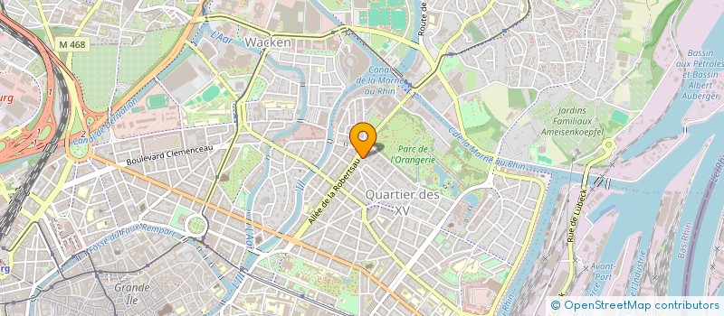 localisation de l'entreprise DRIVE EVENT à STRASBOURG