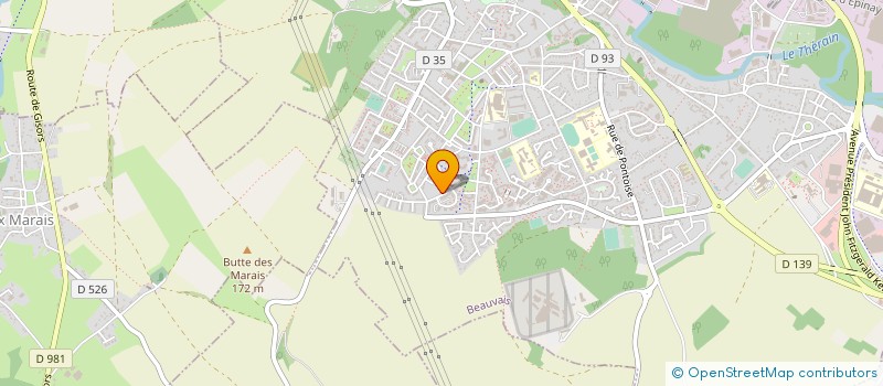 localisation de l'entreprise DRIVE FOR YOU  BEAUVAIS