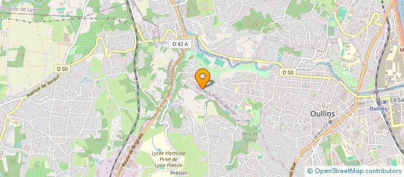 localisation de l'entreprise DRIVE & GO  OULLINS-PIERRE-BENITE