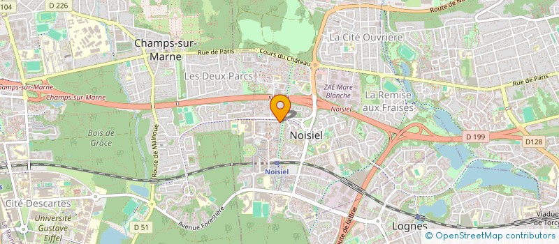 localisation de l'entreprise DRIVE & GO  NOISIEL