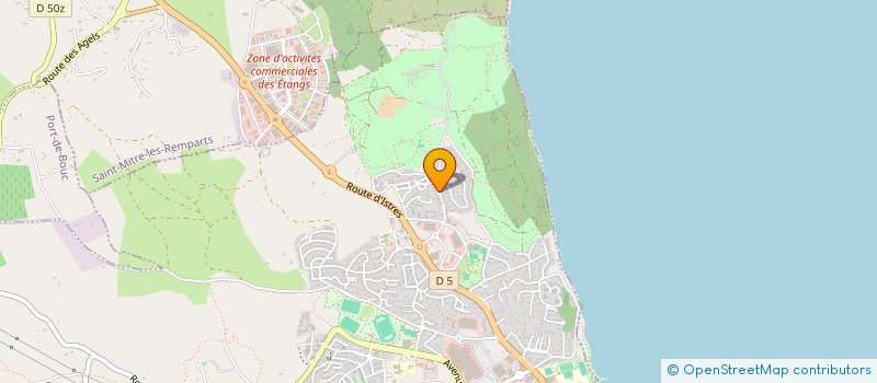 localisation de l'entreprise DRIVE IMMO à MARTIGUES