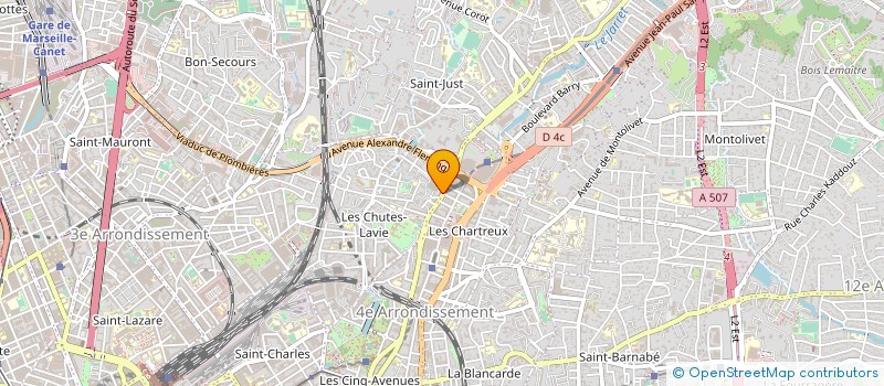 localisation de l'entreprise DRIVE IN à MARSEILLE