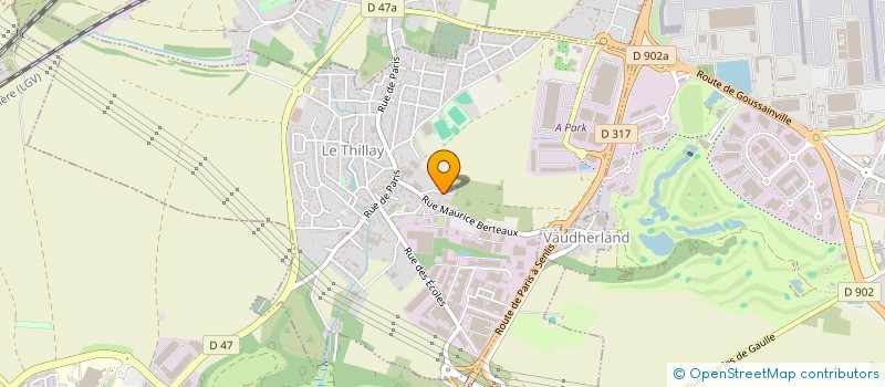 localisation de l'entreprise DRIVE INTELLIGENCE ACROSS TECHNOLOGY AND INTERNET TECHNOLOGY  LE THILLAY