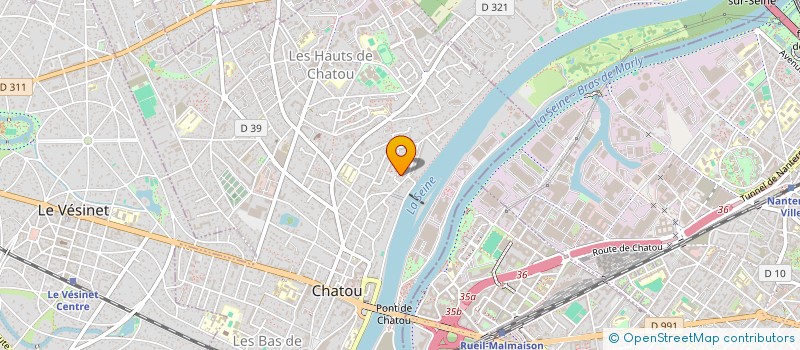 localisation de l'entreprise DRIVE IT à CHATOU