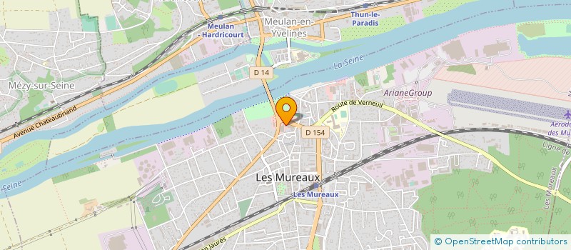 localisation de l'entreprise DRIVE LES MUREAUX à LES MUREAUX