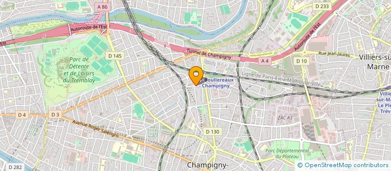 localisation de l'entreprise DRIVE LOGISTIQUE à CHAMPIGNY-SUR-MARNE