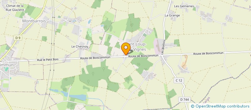 localisation de l'entreprise DRIVE ME à SAINT-LOUP-DES-VIGNES