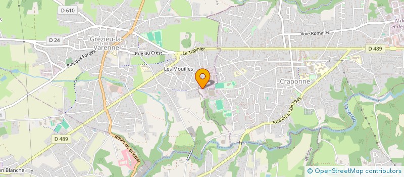 localisation de l'entreprise DRIVE ME LYON à GREZIEU-LA-VARENNE
