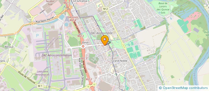 localisation de l'entreprise DRIVE ME TOULOUSE à BLAGNAC