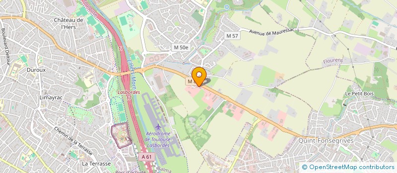 localisation de l'entreprise DRIVE MIE  BALMA