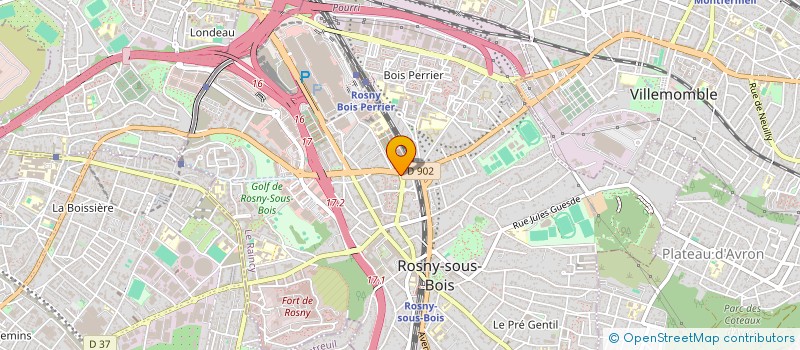 localisation de l'entreprise DRIVE MY CAR à ROSNY-SOUS-BOIS