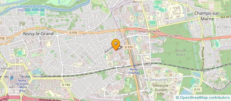 localisation de l'entreprise DRIVE N PEACE  NOISY-LE-GRAND