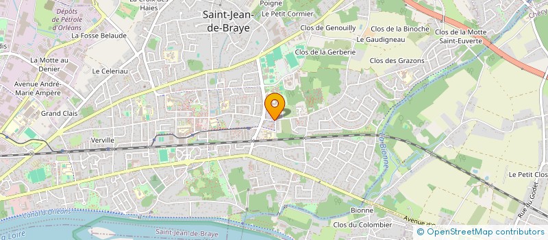 localisation de l'entreprise DRIVE PARE-BISE 28 à SAINT-JEAN-DE-BRAYE