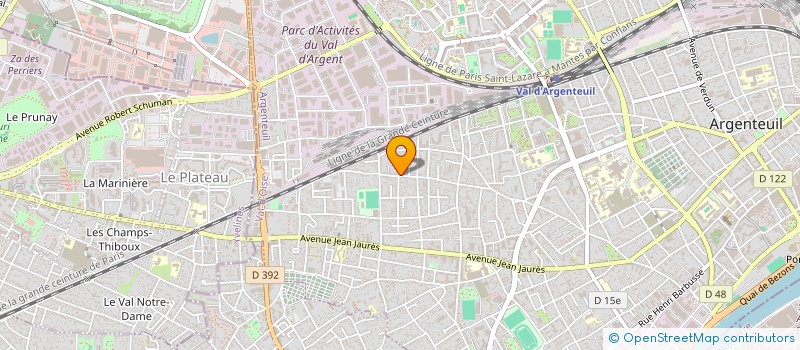 localisation de l'entreprise DRIVE PERFECT DREAM  ARGENTEUIL