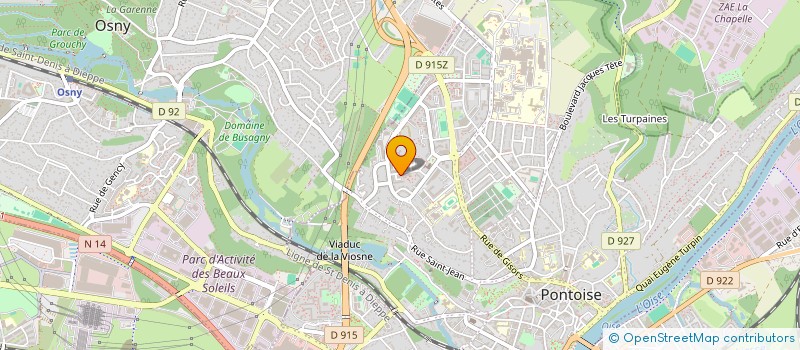 localisation de l'entreprise DRIVE PRESTIGE 75  PONTOISE