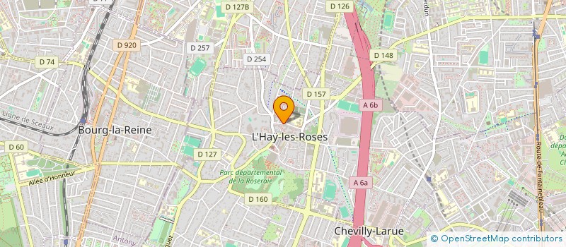 localisation de l'entreprise DRIVE PRO  L'HAY-LES-ROSES