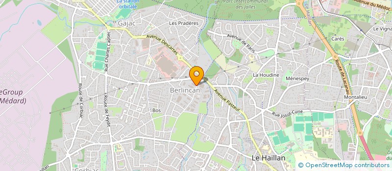 localisation de l'entreprise DRIVE PRO ATELIER  SAINT-MEDARD-EN-JALLES