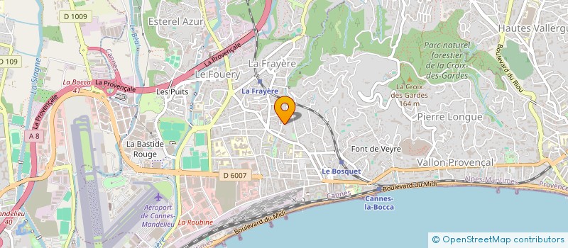 localisation de l'entreprise DRIVE PUB LED 06  CANNES