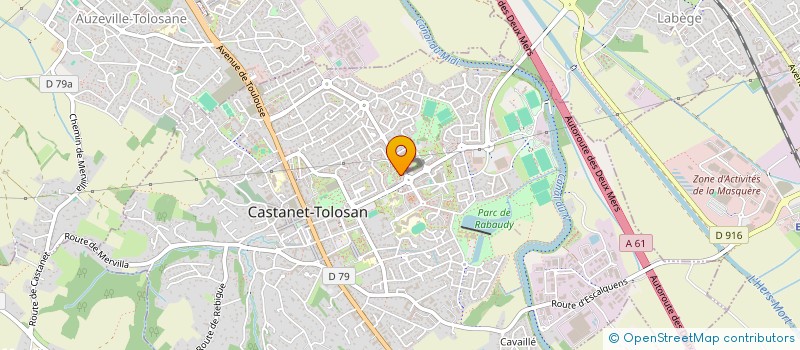 localisation de l'entreprise DRIVE SERVICE VTC à CASTANET-TOLOSAN