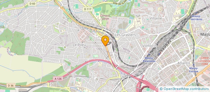 localisation de l'entreprise DRIVE TO SAFE à MASSY