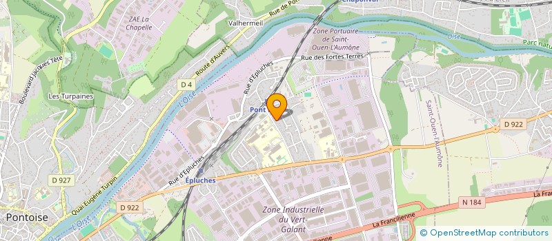 localisation de l'entreprise DRIVE VTC  SAINT-OUEN-L'AUMONE