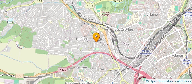 localisation de l'entreprise DRIVE WAY à PALAISEAU