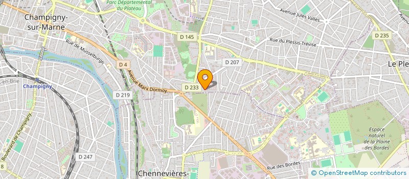 localisation de l'entreprise DRIVE WITH ME  CHAMPIGNY-SUR-MARNE