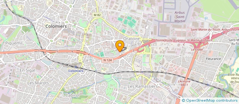 localisation de l'entreprise DRIVE YOUR LIFE à COLOMIERS