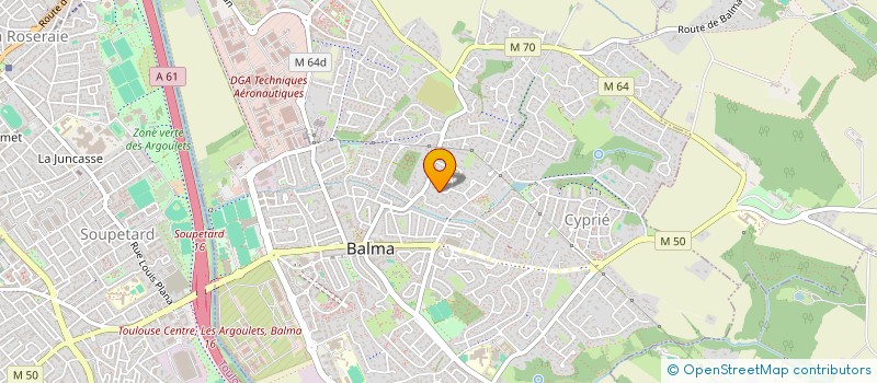 localisation de l'entreprise DRIVE2EXCELLENCE à BALMA