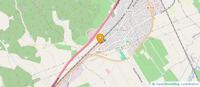 localisation de l'entreprise DRIVECAR 30  MILHAUD