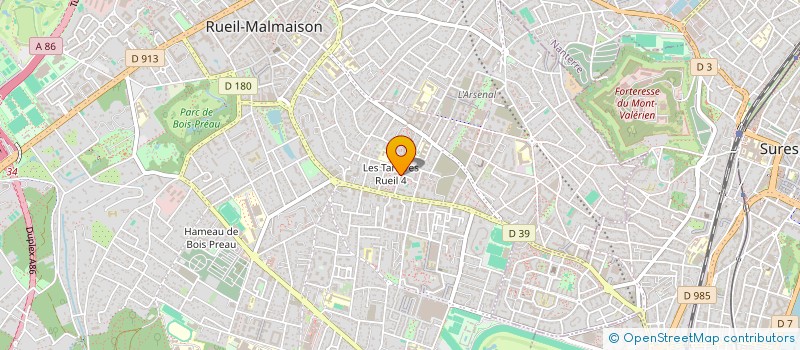 localisation de l'entreprise DRIVECAR à RUEIL-MALMAISON