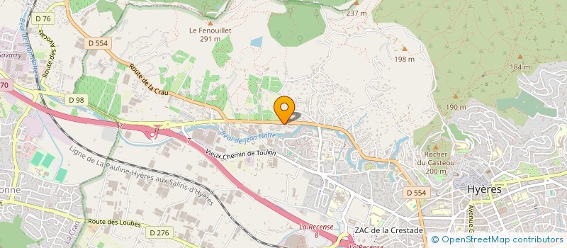 localisation de l'entreprise DRIVECONNECT  TOULON