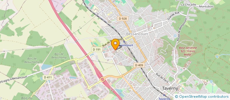 localisation de l'entreprise DRIVEFIVE  BESSANCOURT